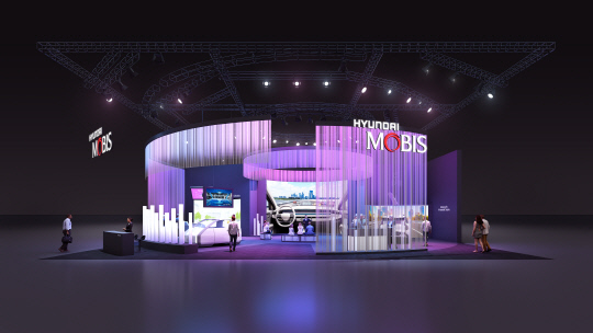 현대모비스 CES 2025 부스 조감도. 현대모비스 제공